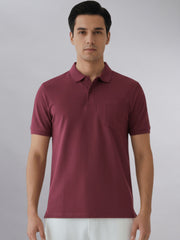 Force NXT Men's Super Combed Cotton Interlock Fabric Polo T-Shirt
