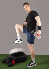 Anti Viral Anti Odour Cool Mens Pack Of 2 Sports Shorts
