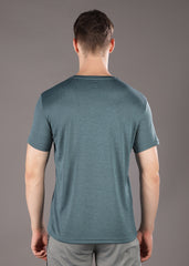 Anti Viral Anti Odour Cool Mens Round Neck Pack Of 2 Sports Printed T-Shirt