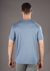 Anti Viral Anti Odour Cool Mens Round Neck Pack Of 2 Sports Printed T-Shirt