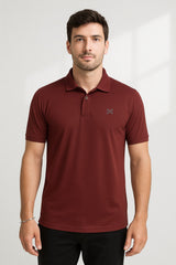 Force NXT Men's Premium Microfiber Fabric Polo T-Shirt