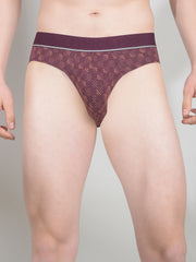 Ultrasoft Micromodal Four Way Stretch Mens Pack of 5 Printed Brief