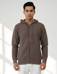 Force NXT Men's High-Neck Full Sleeves Zipper Sweatshirt