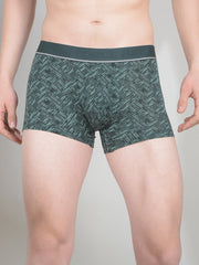 Ultrasoft Micromodal Four Way Stretch Printed Mens Trunk