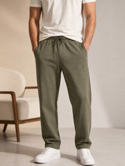 Force NXT Men's Super Combed Cotton Rich French Terry Fabric Trackpant