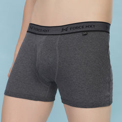 Super Combed Cotton Soft Rib Mens Solid Trunk