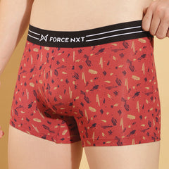 Ultrasoft Micromodal Four Way Stretch  Printed Mens Trunk