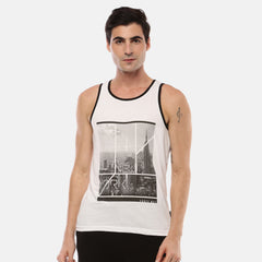 Force NXT Super Combed Cotton Mens Tank Top Printed Vest