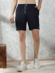 Force NXT Men's Polyester Solid Shorts - Pack of 2