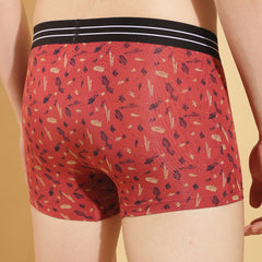 Ultrasoft Micromodal Four Way Stretch  Printed Mens Trunk