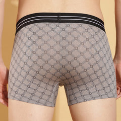 Ultrasoft Micromodal Four Way Stretch  Printed Mens Trunk