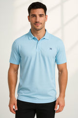 Force NXT Men's Premium Microfiber Fabric Polo T-Shirt