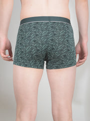 Ultrasoft Micromodal Four Way Stretch Printed Mens Trunk