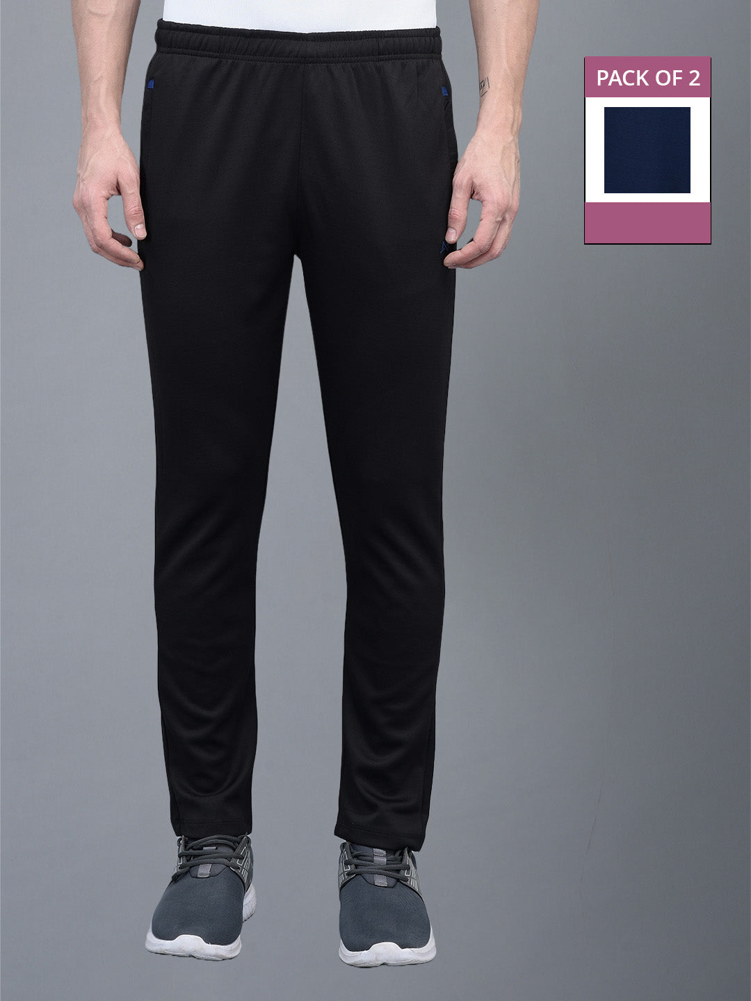 Anti Viral Anti Odour Cool Mens  Pack Of 2 Sports Track Pant