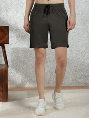 Force NXT Men's Polyester Solid Shorts - Pack of 2