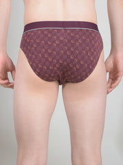 Ultrasoft Micromodal Four Way Stretch Mens Pack of Printed 2 Brief