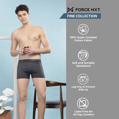 Super Combed Cotton Solid Mens Trunk