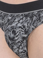 Ultrasoft Micromodal Four Way Stretch Mens Pack of 5 Printed Brief
