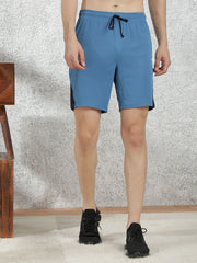 Force NXT Men's Polyester Solid Shorts - Pack of 2