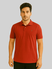 Force NXT Men's Premium Microfiber Fabric Polo T-Shirt