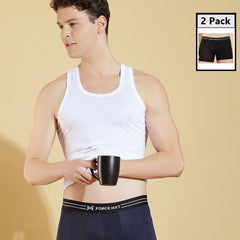 Ultrasoft Micromodal Four Way Stretch Mens Pack of 2 Printed Trunk