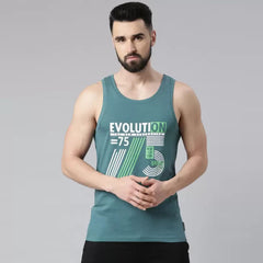 Force NXT Super Combed Cotton Mens Tank Top Printed Vest