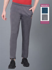 Anti Viral Anti Odour Cool Mens  Pack Of 3 Sports Track Pant