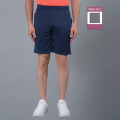 Anti Viral Anti Odour Cool Mens Pack Of 2 Sports Shorts