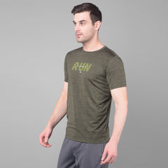 Anti Viral Anti Odour Cool Mens Round Neck Pack Of 2 Sports Printed T-Shirt