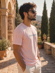 Force NXT Men's Super Combed Cotton Rich Fabric Chest Printed Round Neck T-Shirt