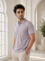 Force NXT Men's Super Combed Cotton Rich Fabric Half-Sleeves Polo T-Shirt