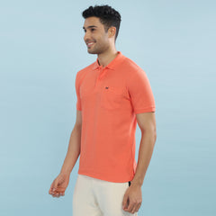 Force NXT Super Combed Cotton Mens Collared Polo Solid T-Shirt