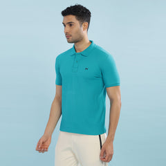 Force NXT Super Combed Cotton Mens Collared Polo Solid T-Shirt