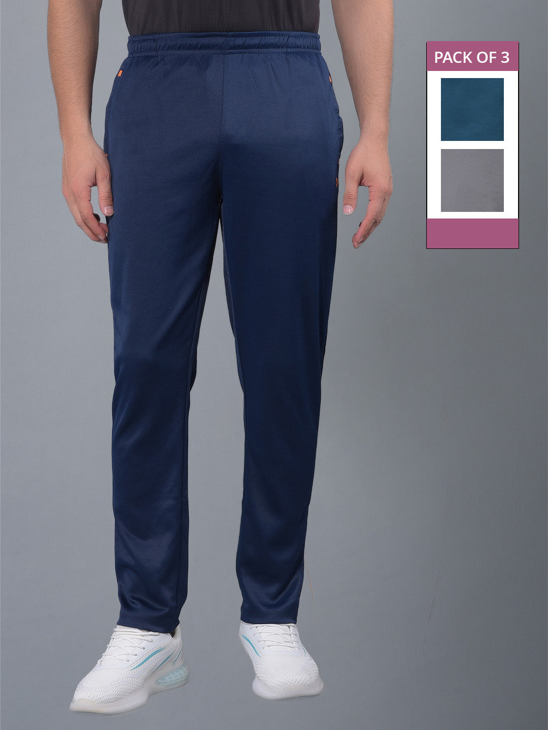 Anti Viral Anti Odour Cool Mens  Pack Of 3 Sports Track Pant