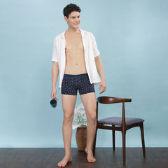 Super Combed Cotton Printed Mens Trunk