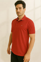 Force NXT Men's Premium Microfiber Fabric Polo T-Shirt
