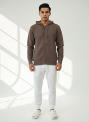 Force NXT Men's High-Neck Full Sleeves Zipper Sweatshirt