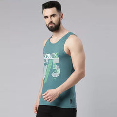 Force NXT Super Combed Cotton Mens Tank Top Printed Vest