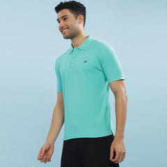 Force NXT Super Combed Cotton Mens Collared Polo Solid T-Shirt