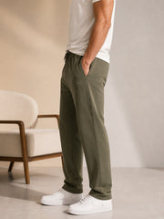 Force NXT Men's Super Combed Cotton Rich French Terry Fabric Trackpant