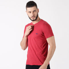 Force NXT Super Combed Cotton Mens Henley Solid T-Shirt