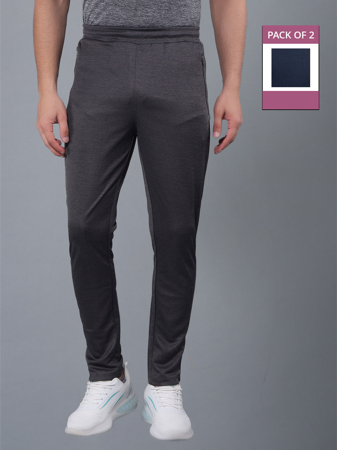 Anti Viral Anti Odour Cool Mens  Pack Of 2 Sports Track Pant