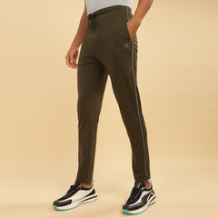 Force NXT Super Combed Cotton Mens Pack of 2 Solid Track Pant