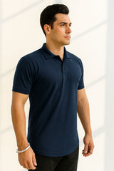 Force NXT Men's Premium Microfiber Fabric Polo T-Shirt