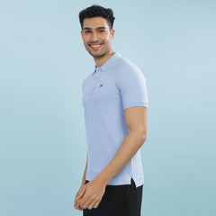Force NXT Super Combed Cotton Mens Collared Polo Solid T-Shirt