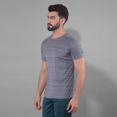 Anti Viral Anti Odour Cool Mens Round Neck Pack Of 2 Sports Printed T-Shirt