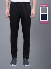 Anti Viral Anti Odour Cool Mens  Pack Of 3 Sports Track Pant
