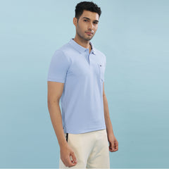 Force NXT Super Combed Cotton Mens Collared Polo Solid T-Shirt