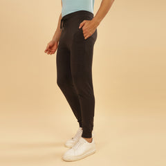 Force NXT Super Combed Cotton Mens Pack of 2 Solid Jogger