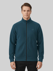Force NXT Men's Combed Cotton Full Sleeves Solid Jacket